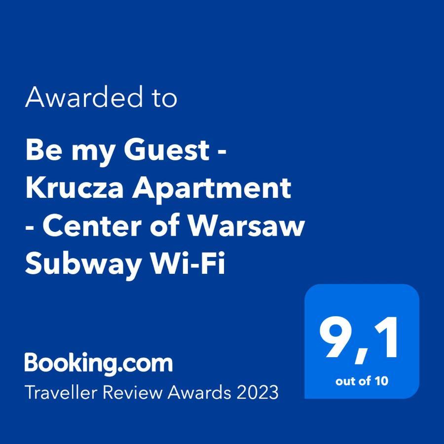 Be My Guest - Krucza Elegant Apartment - Rondo De Gaulle'A Center Of Warsaw Metro Wi-Fi Breakfast Bagian luar foto
